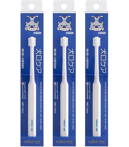 犬口ケア 歯ブラシ スリムシリンダーヘッド＆ゆび歯ぶらし 72個 犬口